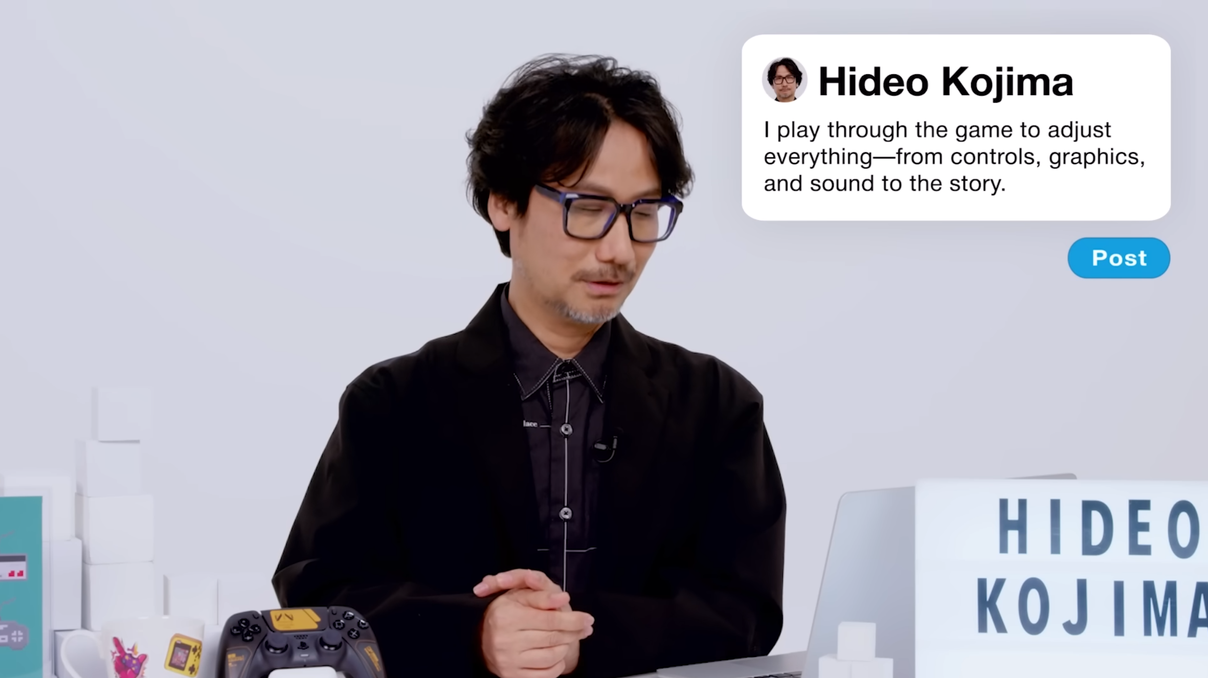 Hideo kojima odpovida sam sobe a povida si i s tvurci strang 1766336481955