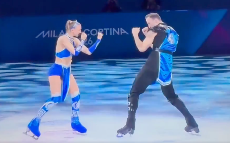 Olympijsti krasobruslari zazarili vystoupenim ve stylu morta 1771779652674