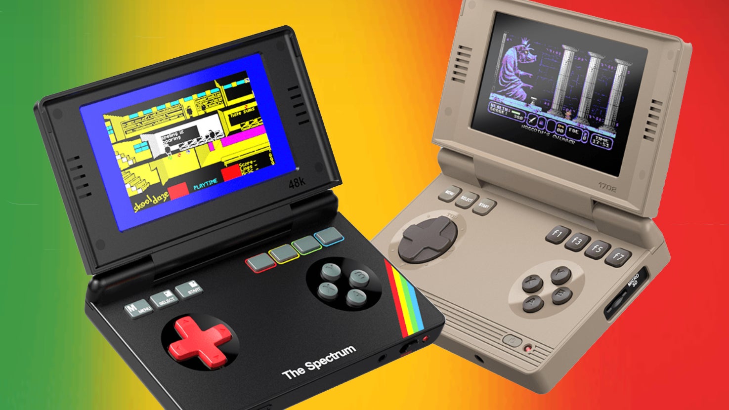 Ikony 80 let spectrum a c64 se promeni na kapesni handheldy 1777575685888