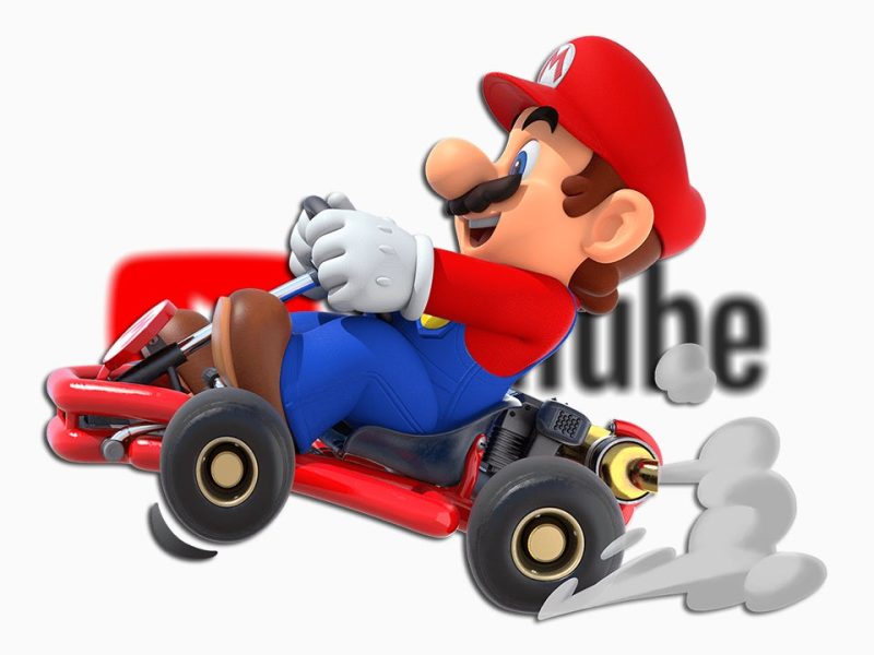 Muzete si zahrat mario kart na youtube jako interaktivni vid 1783342863758