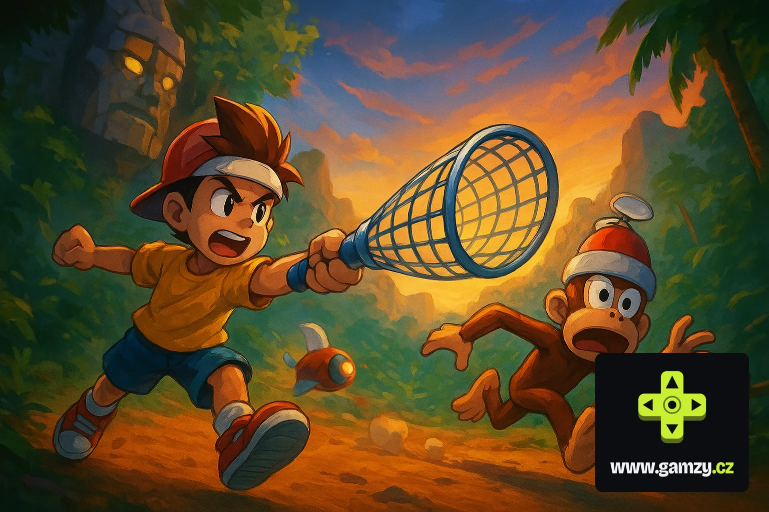 Ilustrace k článku: PlayStation možná oživí klasické série. Jako první se má vrátit Ape Escape od tvůrců Sonic Mania